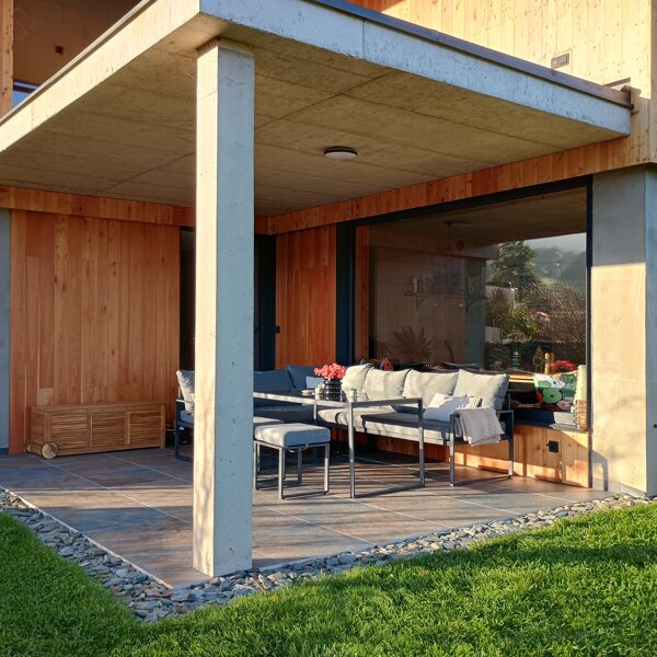 covered terrace