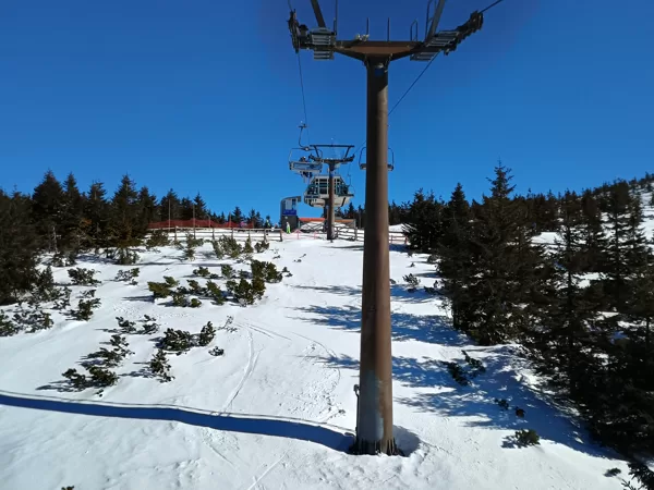 Wyciąg narciarski Nahoru resort Rokytnice